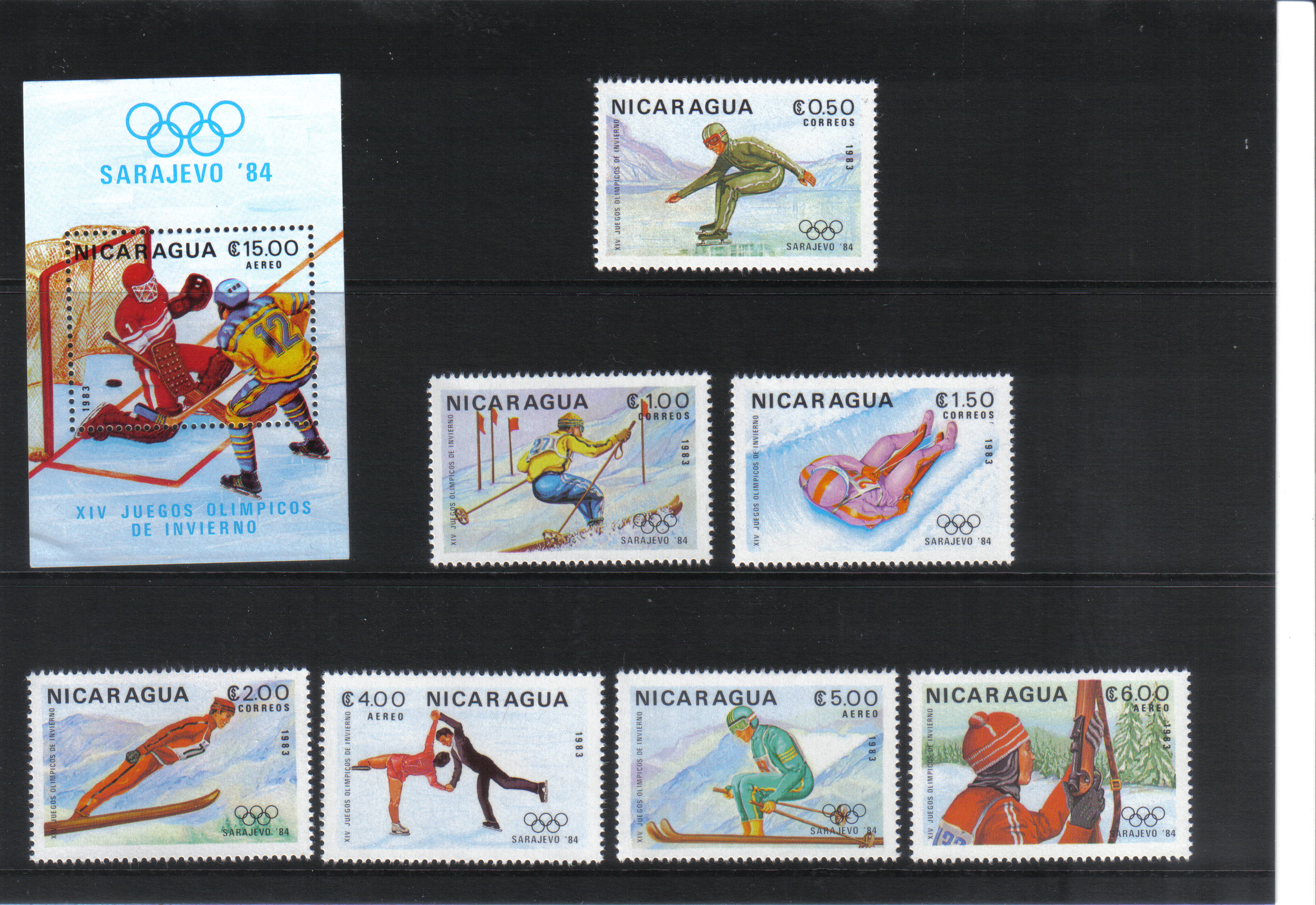 Zimné športy Nikaragua 1983*