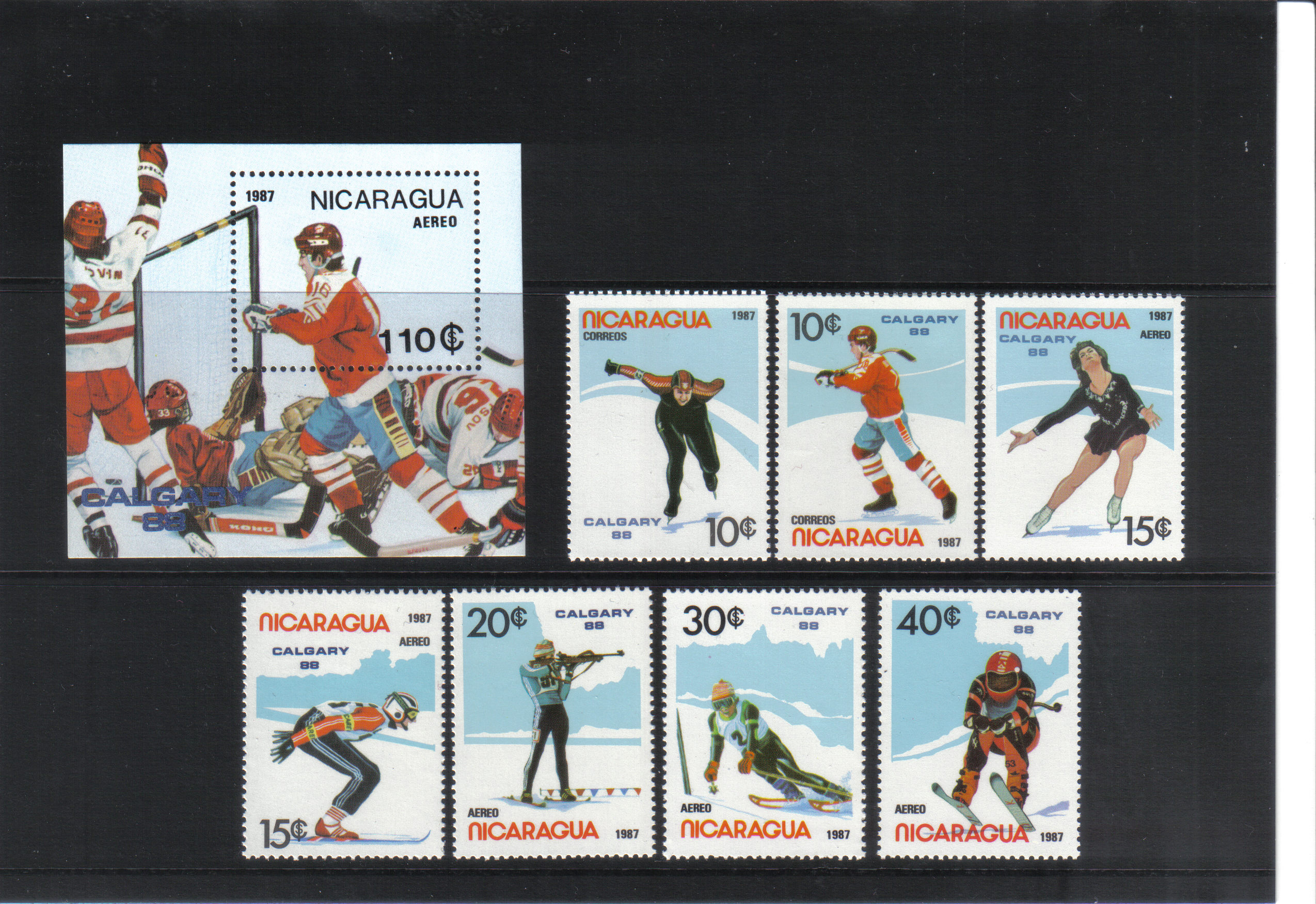 Zimné športy Nikaragua 1987*