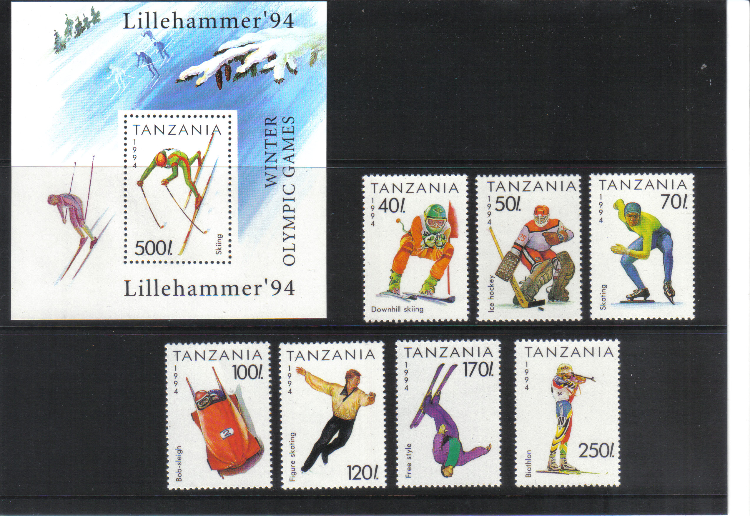 Zimné športy Tanzánia 1994*