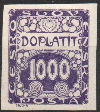 Československo  č Mi P 0013
