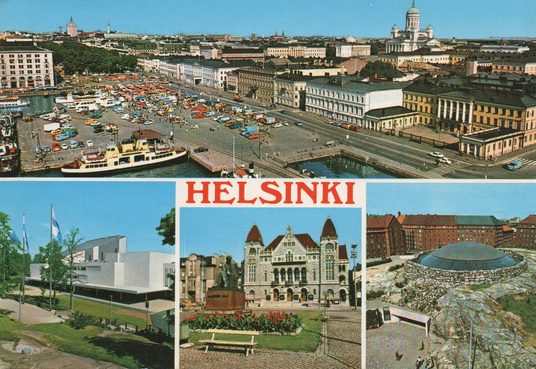 Pohľadnica  Fínsko, Helsinki