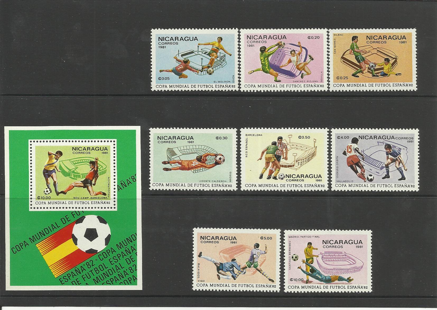 Futbal Nikaragua 1981*