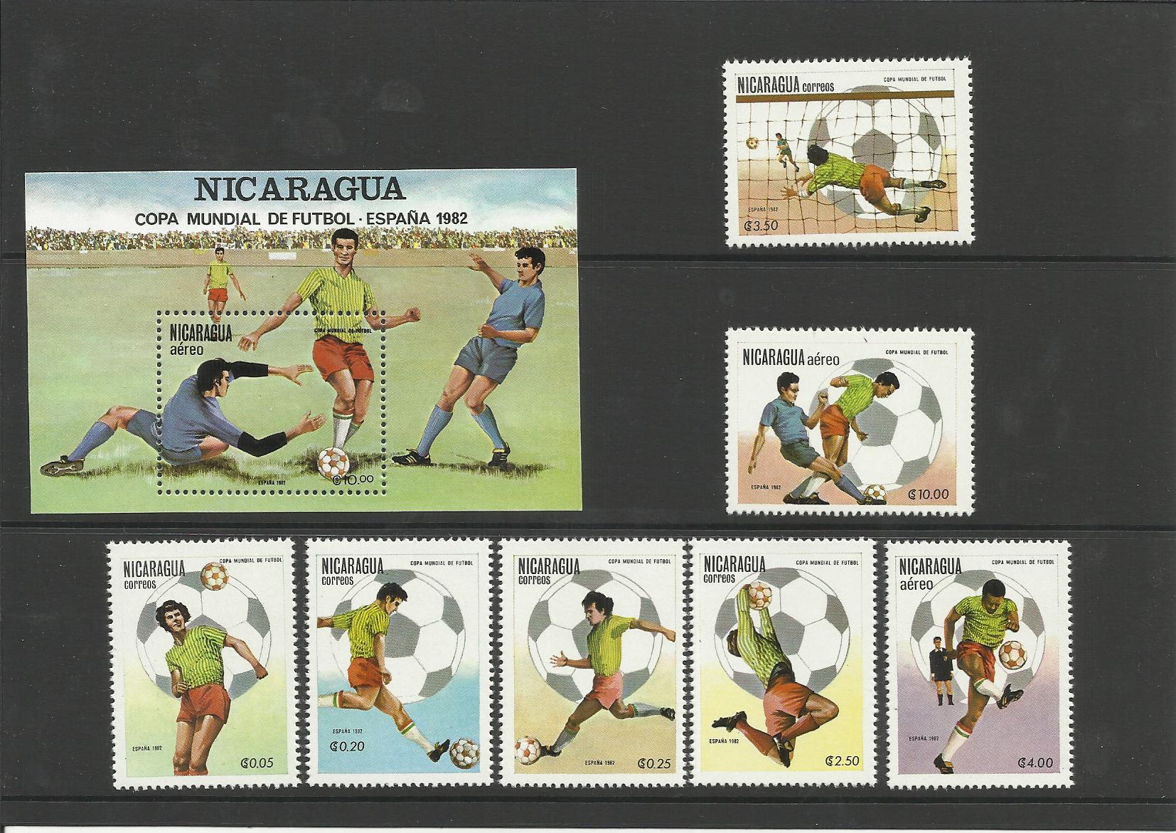 Futbal Nikaragua 1982*