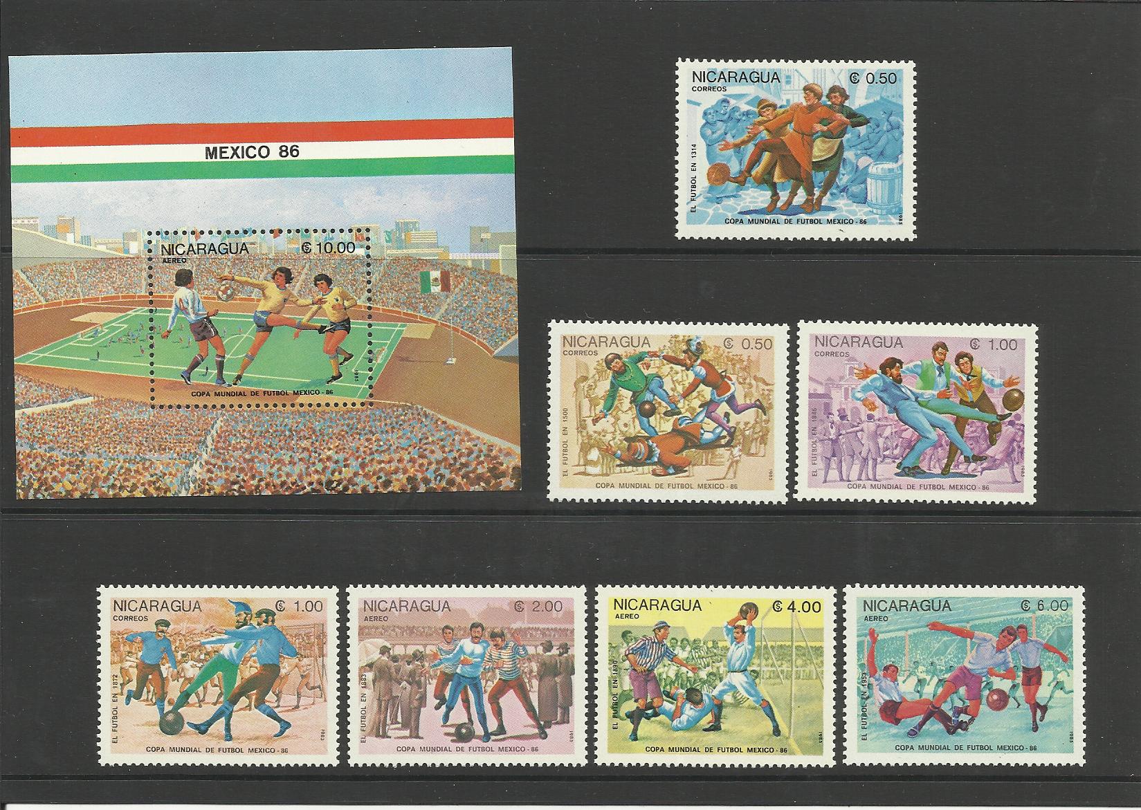 Futbal Nikaragua 1985*