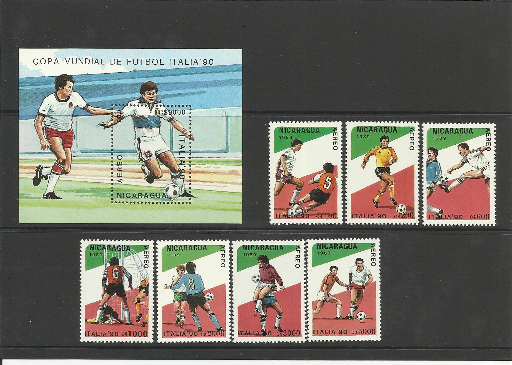 Futbal Nikaragua 1989*