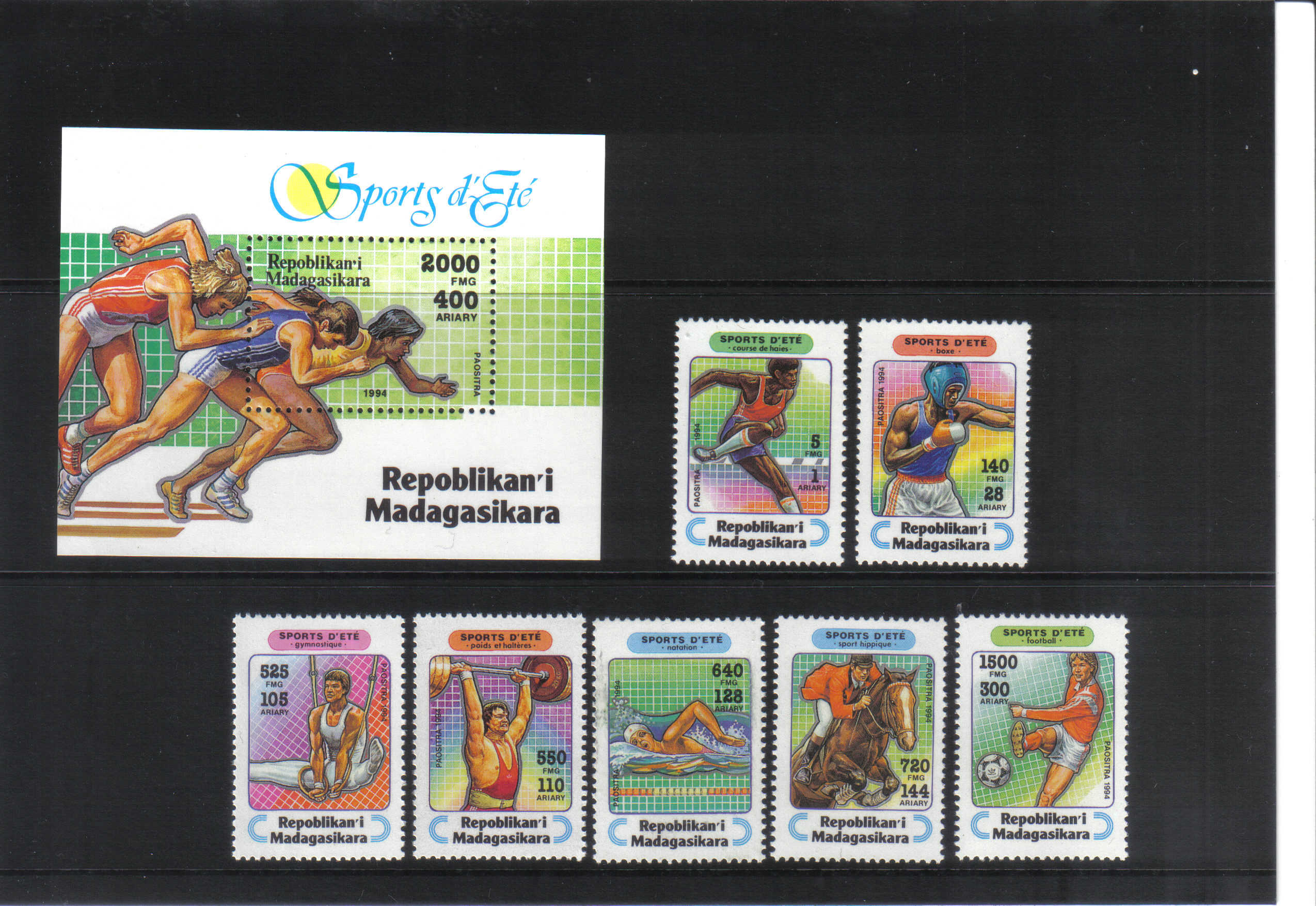 Letný šport Madagaskar  1994*
