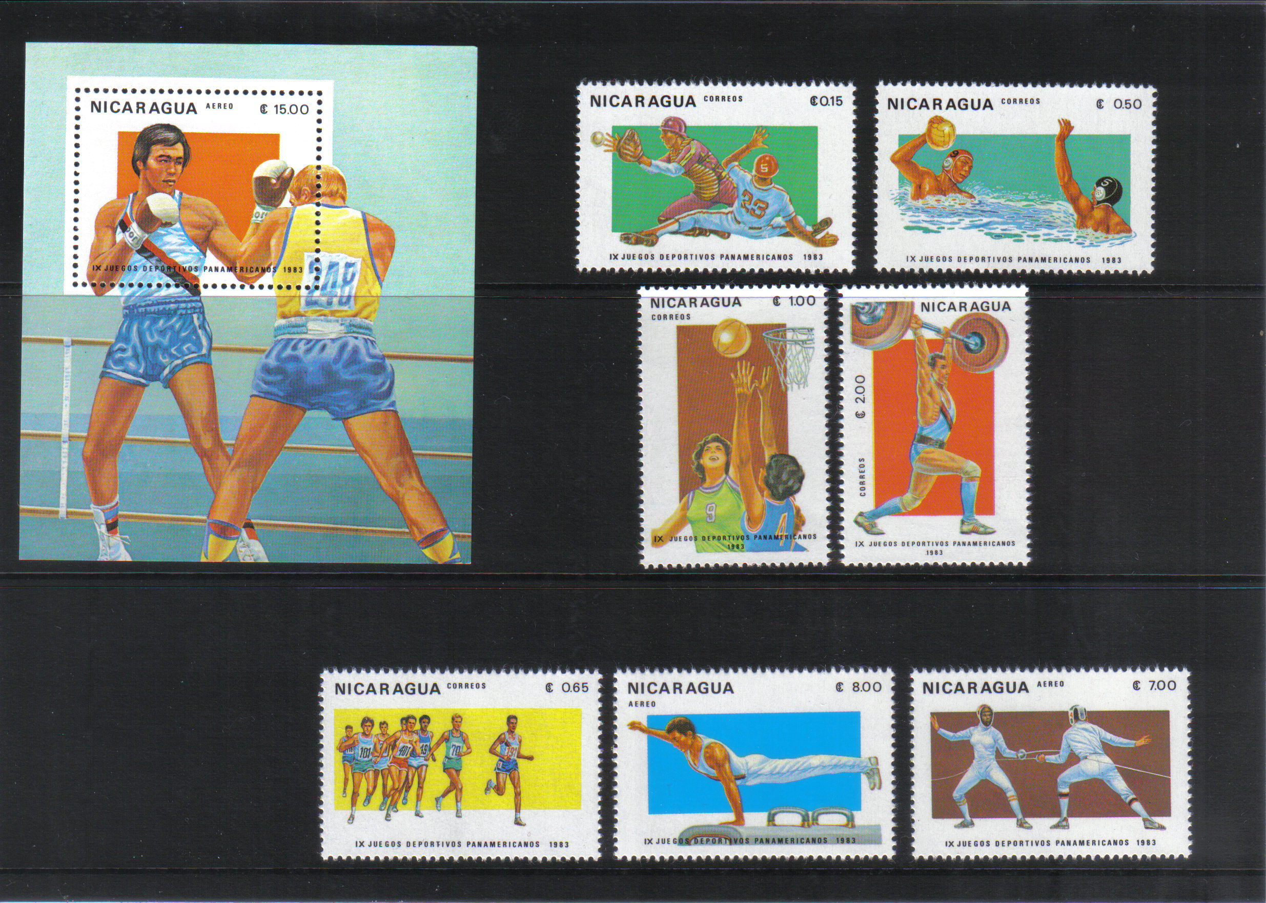 Letný šport Nikaragua  1983*  