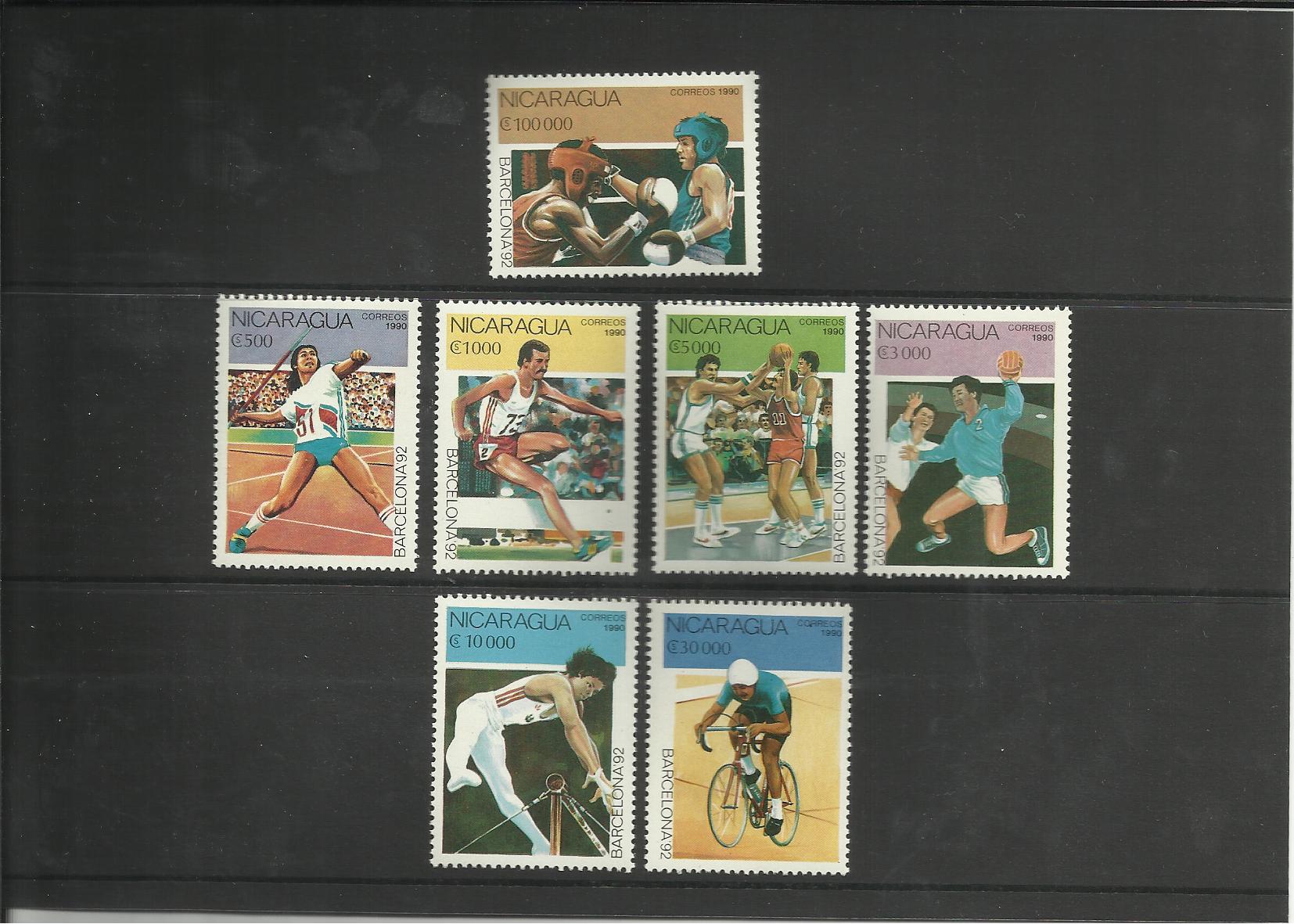 Letný šport Nikaragua  1990* 