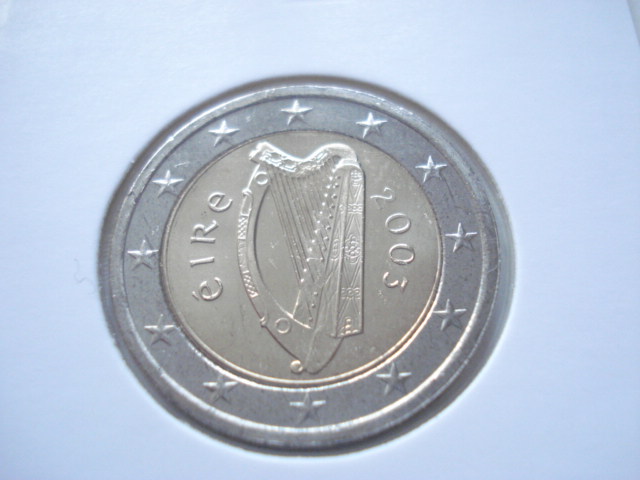  Obehová minca Írsko 2€ 2003