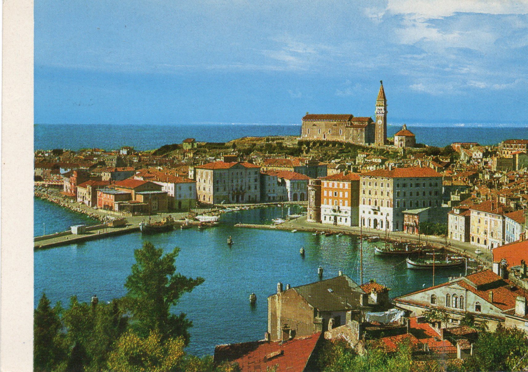 Pohľadnica  Juhoslávia, Piran