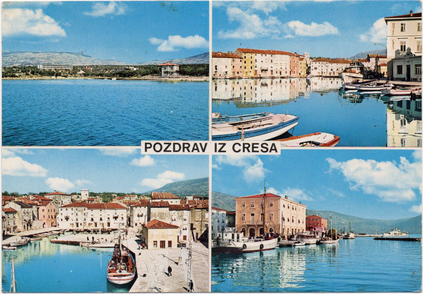 Pohľadnica  Juhoslávia, Cres