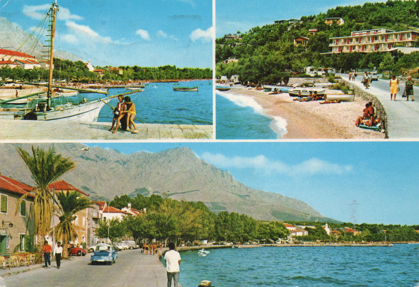 Pohľadnica  Juhoslávia, Baška Voda