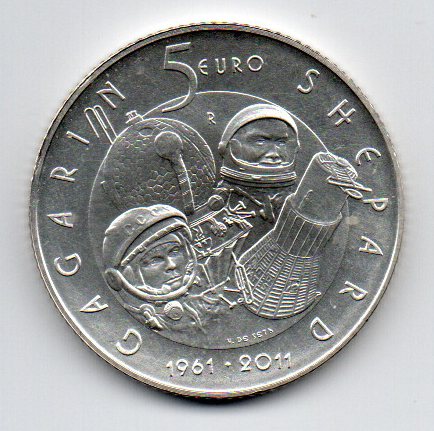 San Maríno 5€ 2011