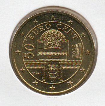 50c Rakúsko 2010