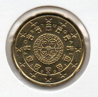 20c PORTUGALSKO 2007