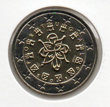 2€ PORTUGALSKO 2010