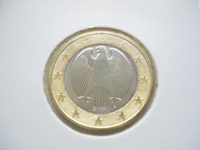 1 €  Nemecko A 2014