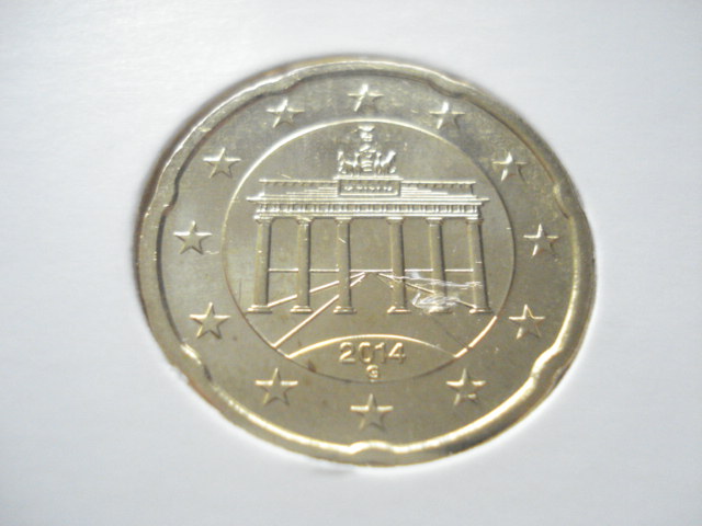 20 c  Nemecko G 2014