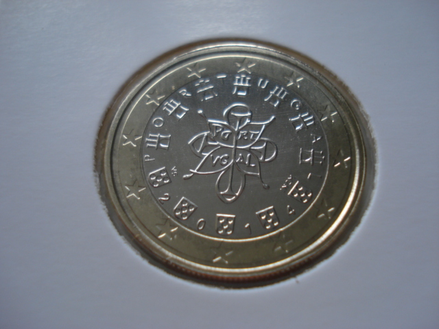 1€ PORTUGALSKO 2014