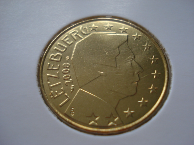 50c Luxembursko 2008