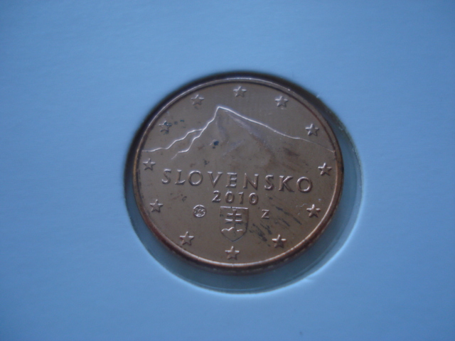  1 c  Slovensko 2010
