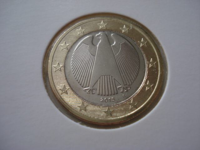 1 €  Nemecko A 2015