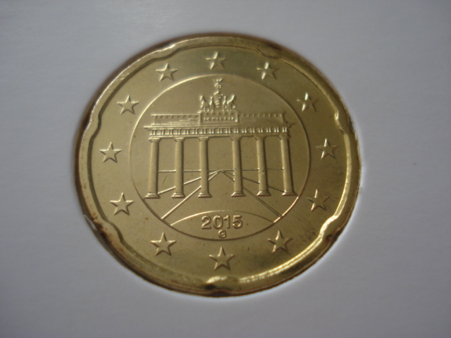 20 c  Nemecko G 2015