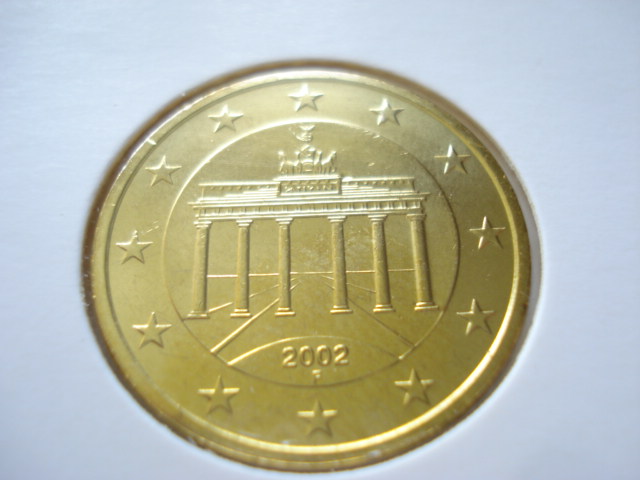 50 c  Nemecko F 2002