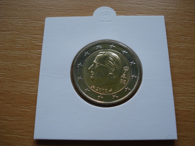  2 €  Belgicko 2009