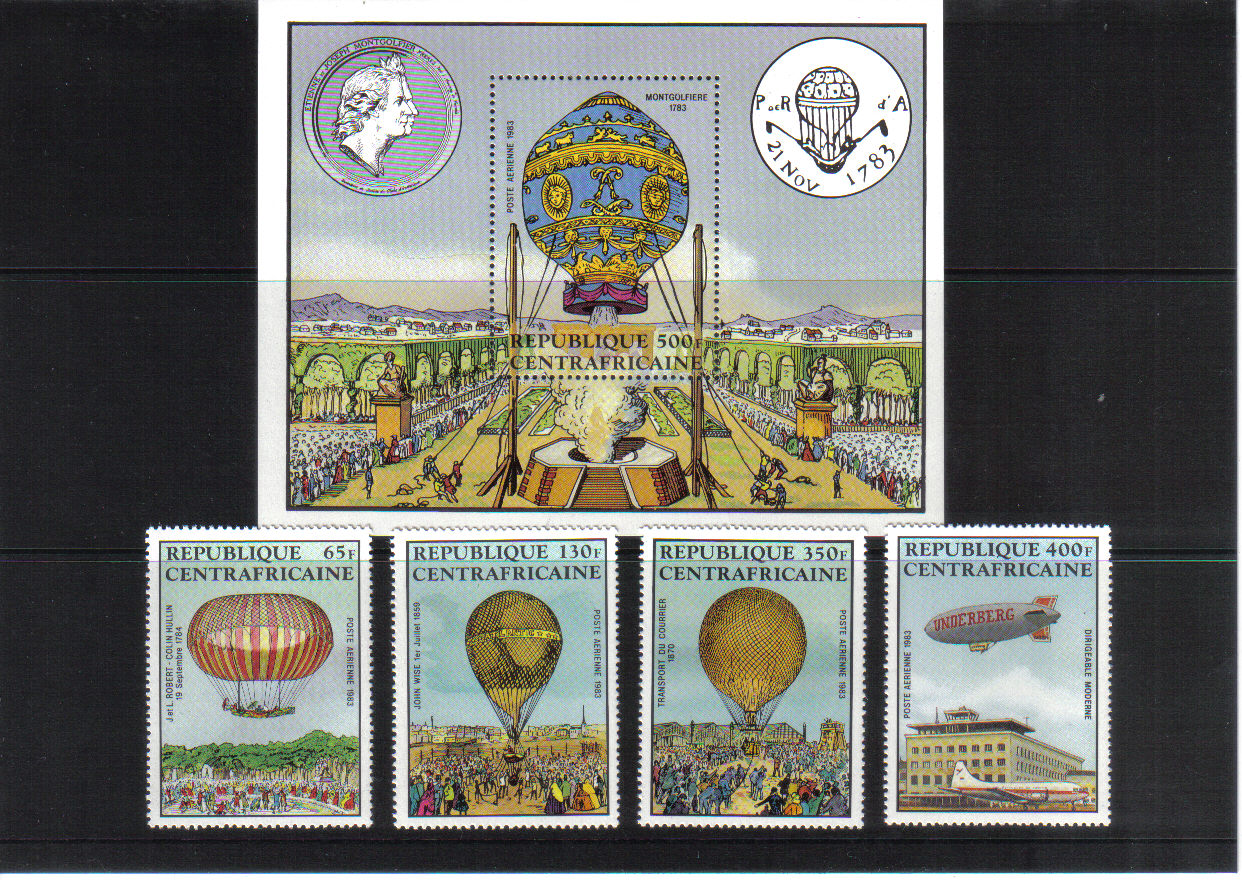 Balóny Stredoafrická Republika 1983*
