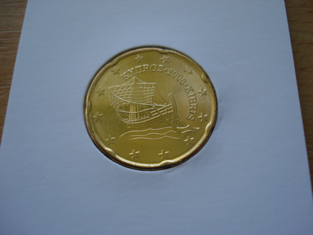 20 c  Cyprus 2008