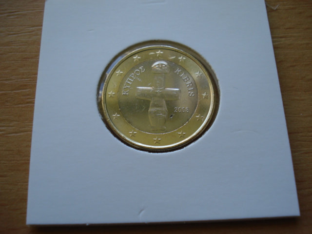  1 €  Cyprus 2008
