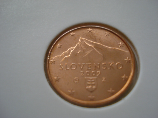  1 c  Slovensko 2009
