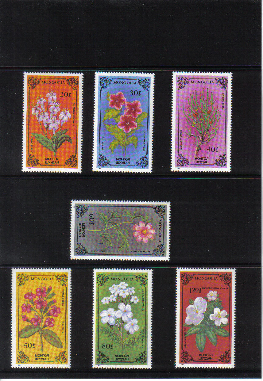Kvety Mongolsko 1986*
