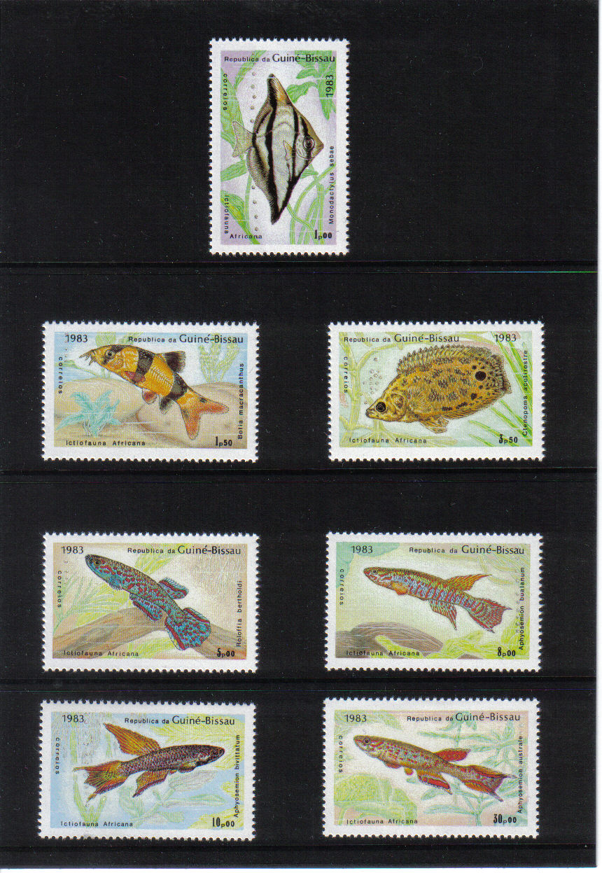 Ryby Guinea Bissau 1983*