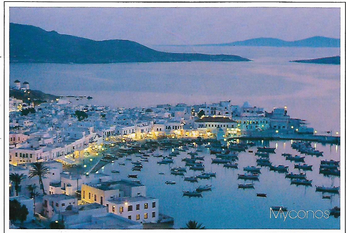 Pohľadnica Mykonos