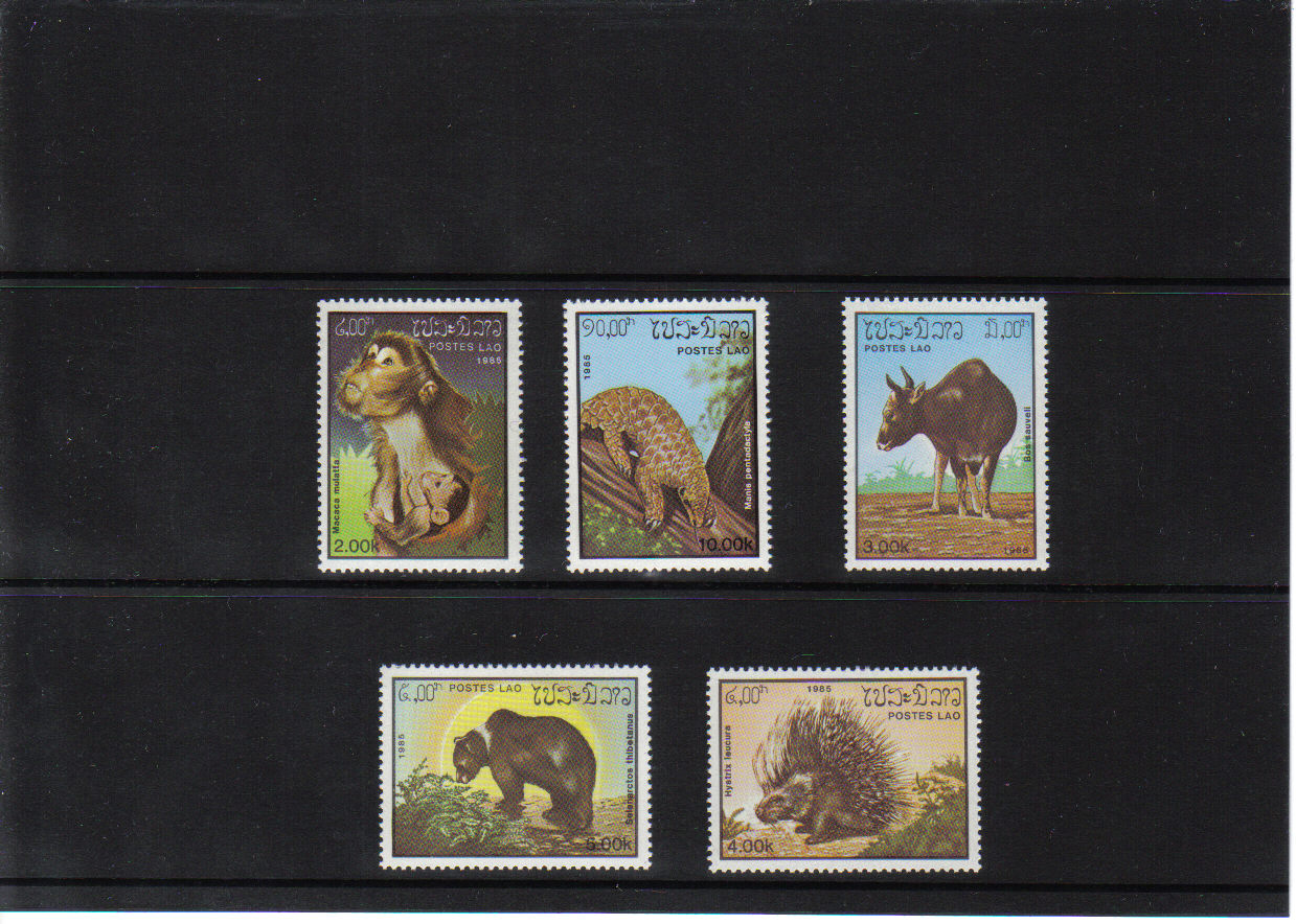 Zvieratá Laos 1985*