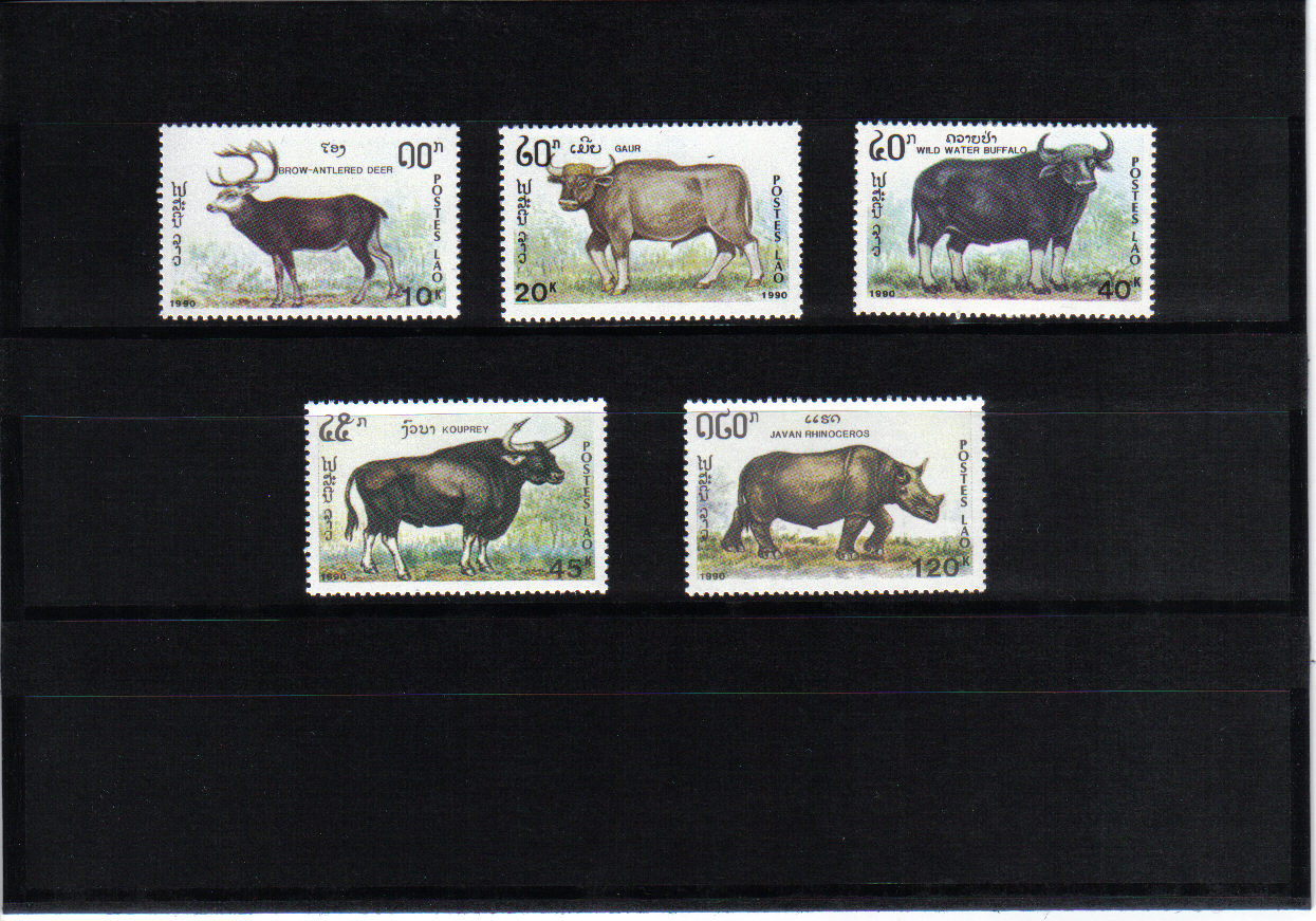 Zvieratá  Laos 1990*