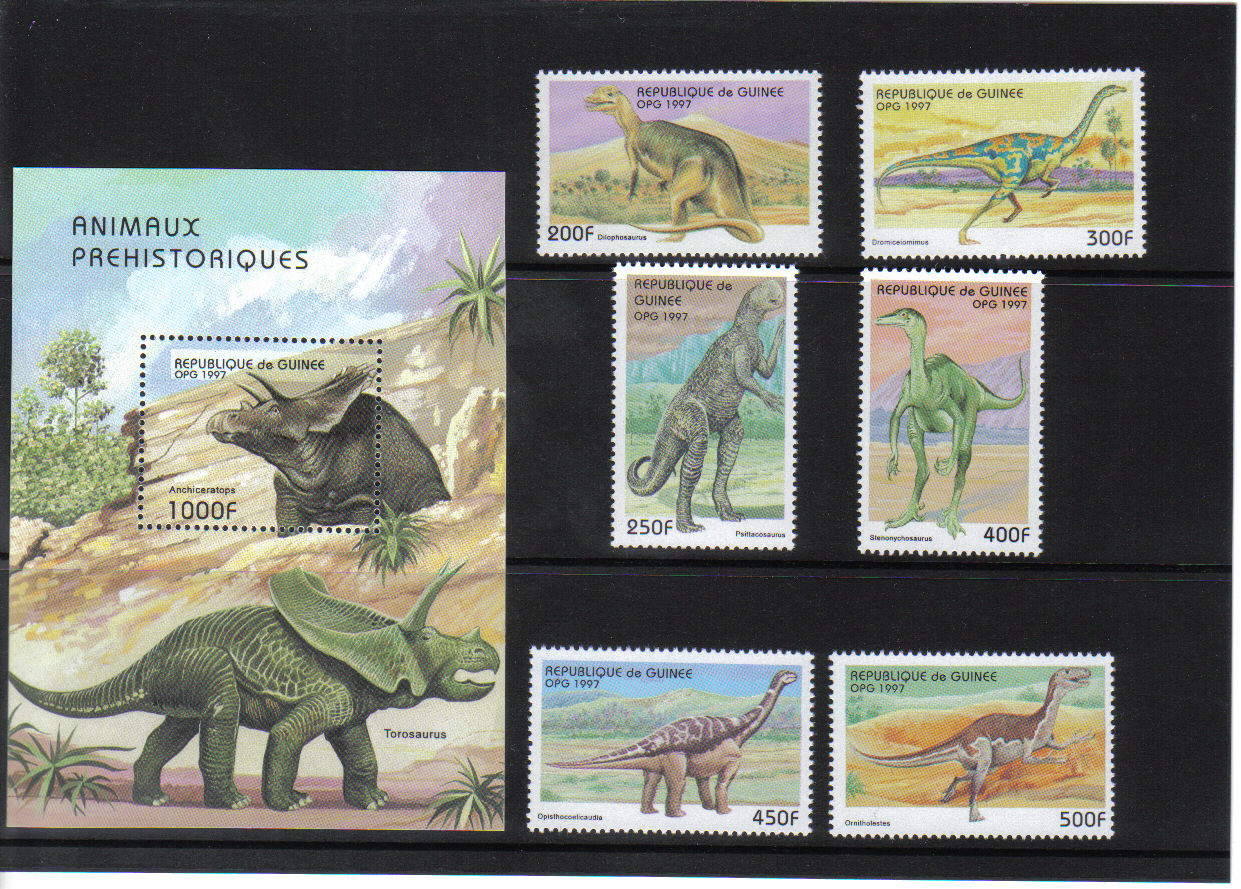 Praveké zvieratá Guinea 1997*