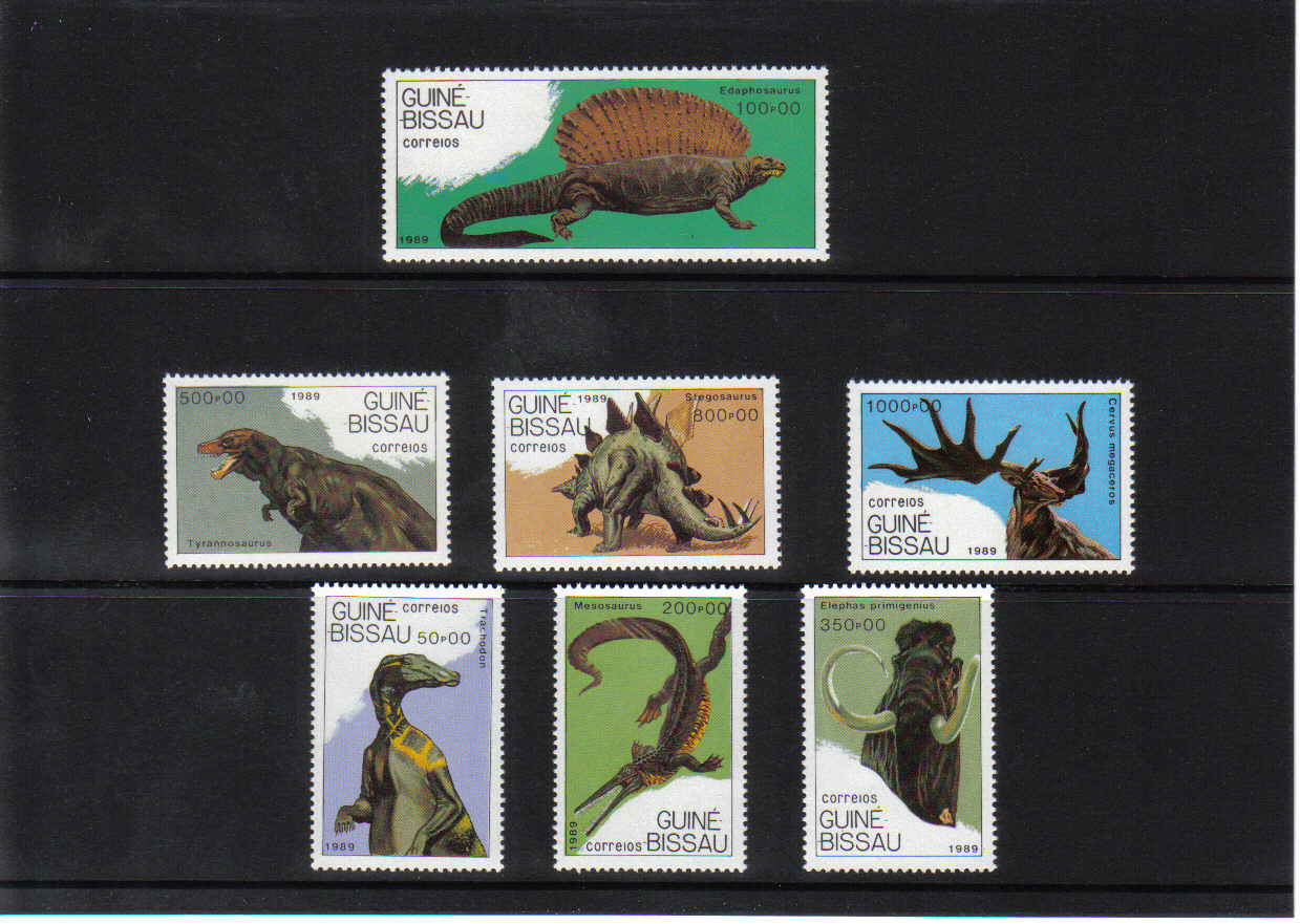 Praveké zvieratá Guinea  Bissau 1989*