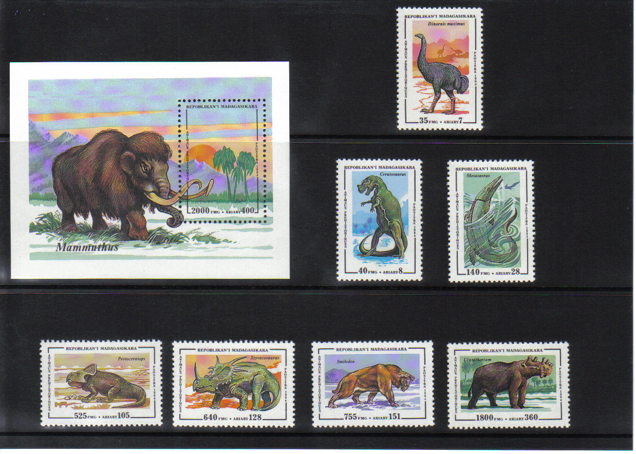 Praveké zvieratá Madagaskar 1994*