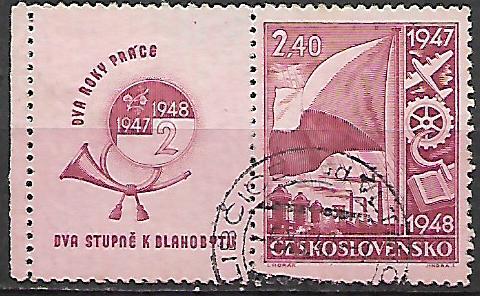 Československo  p Mi 0513 KĽ